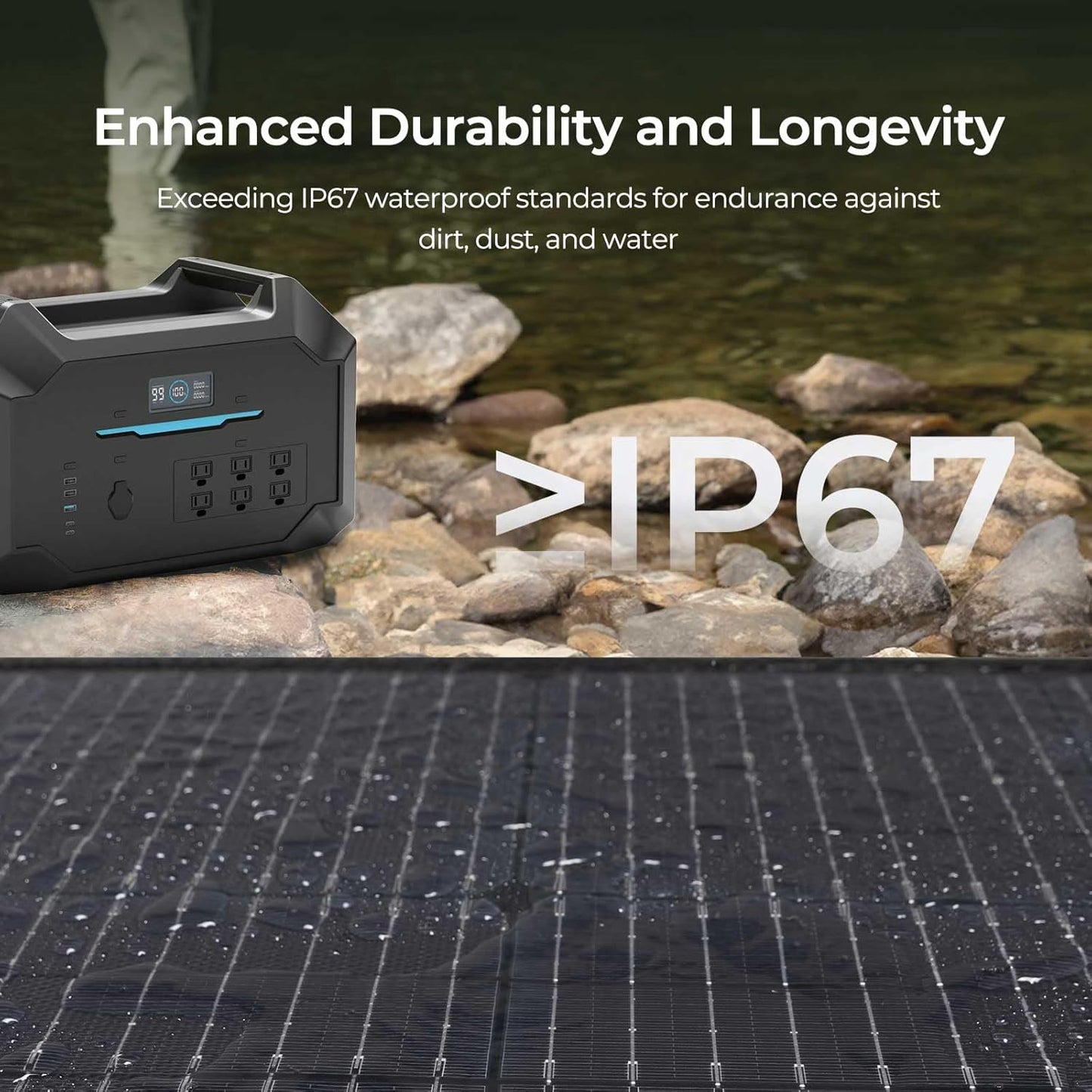 The Anker SOLIX PS400 Portable Solar Panel is on sale for a limited time! Quantities are limited!
