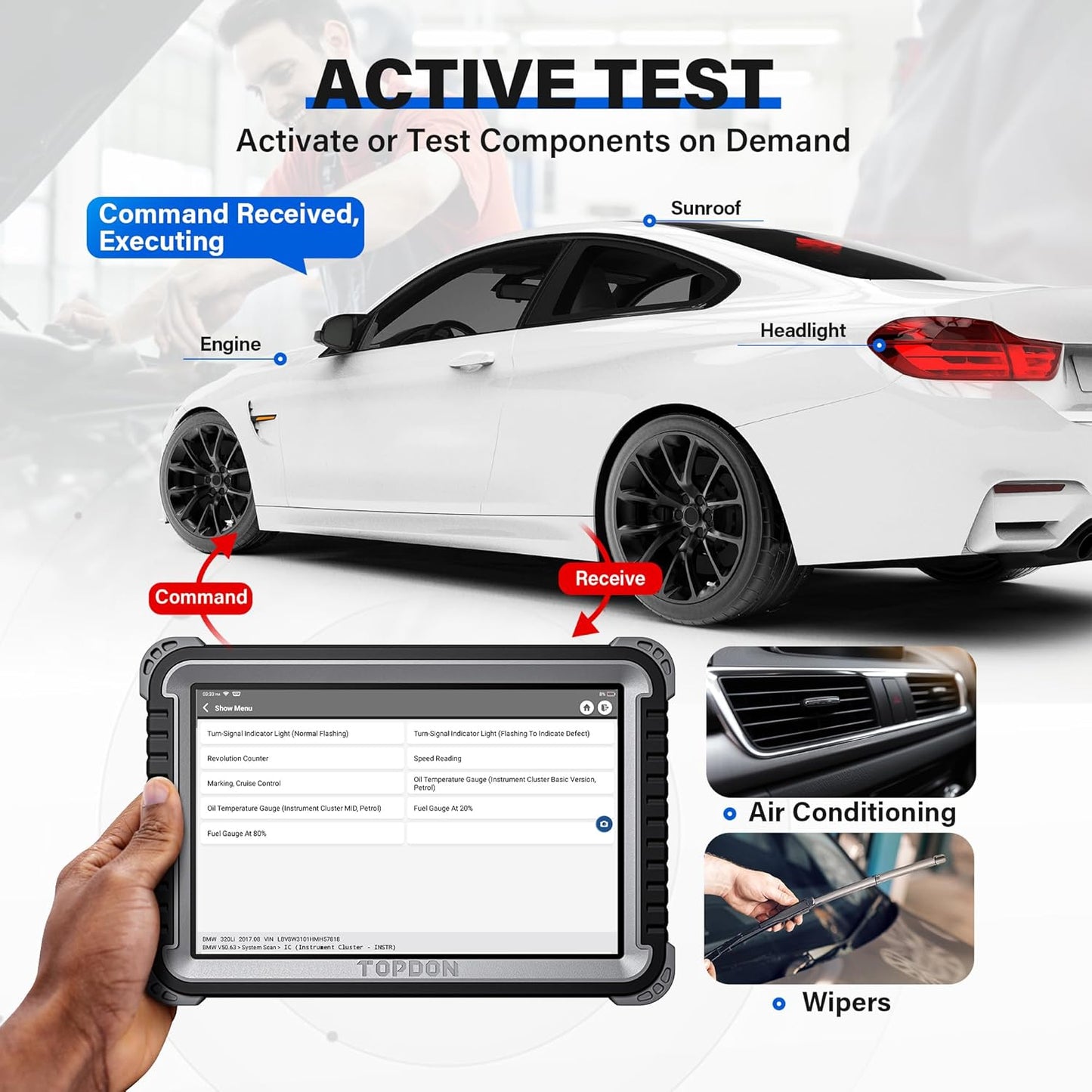 Get 80% off your first 100 units! 🔥TOPDON Phoenix Plus 2 Bidirectional Scan Tool with Battery Tester!