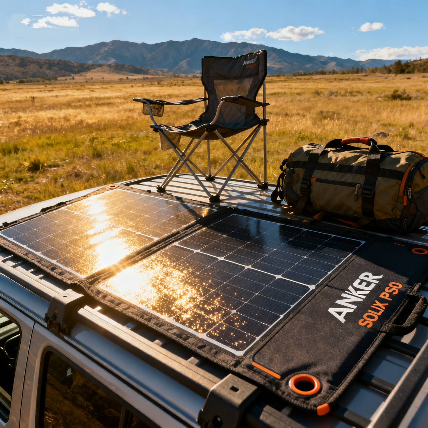 The Anker SOLIX PS400 Portable Solar Panel is on sale for a limited time! Quantities are limited!